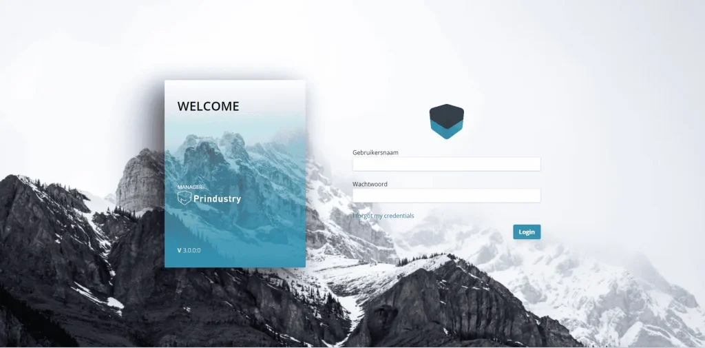 Login Prindustry Platform